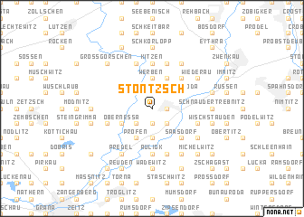 map of Stöntzsch