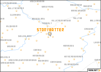 map of Stonybatter