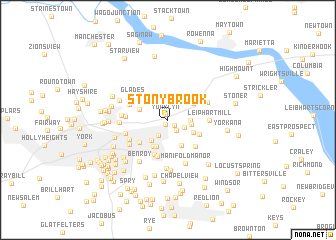 map of Stonybrook