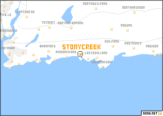 map of Stony Creek