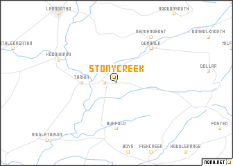 map of Stony Creek