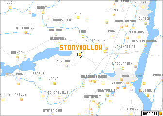 map of Stony Hollow