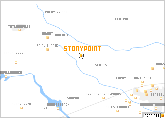 map of Stony Point