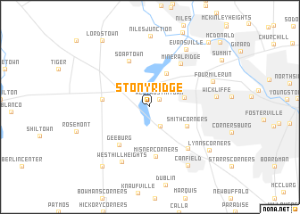 map of Stony Ridge