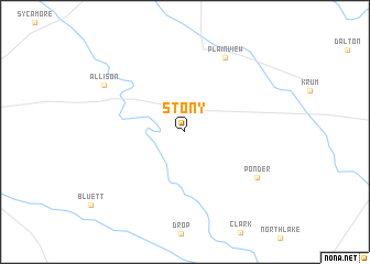 map of Stony