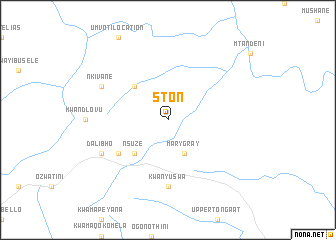 map of Ston