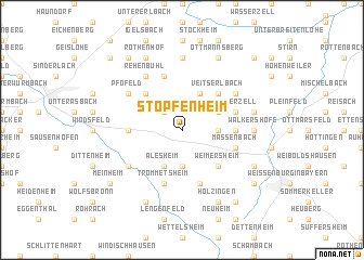 map of Stopfenheim