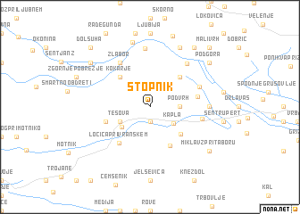 map of Stopnik