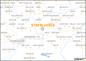 map of Stora Ljunga