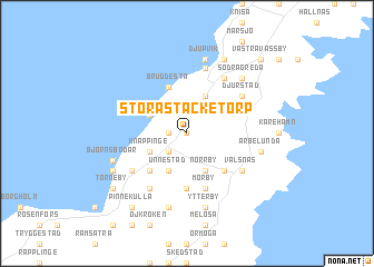 map of Stora Stacketorp