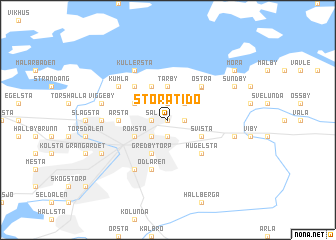 map of Stora Tidö