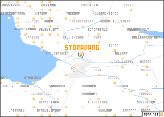 map of Stora Vång