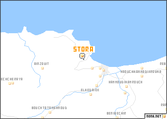 map of Stora