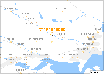 map of Storbodarna
