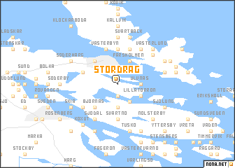 map of Stordrag