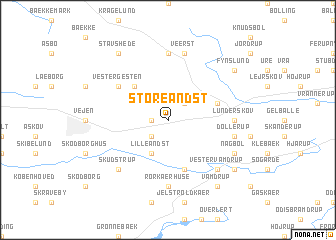 map of Store Andst