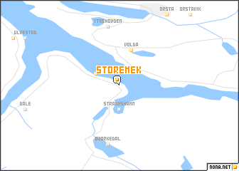 map of Storemek