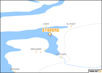 map of Storeng
