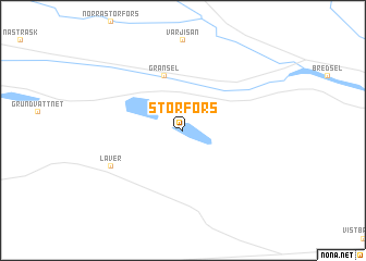 map of Storfors