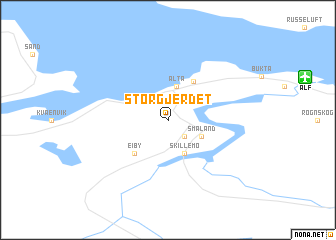 map of Storgjerdet