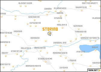 map of Storino