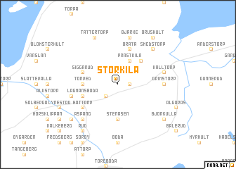 map of Storkila