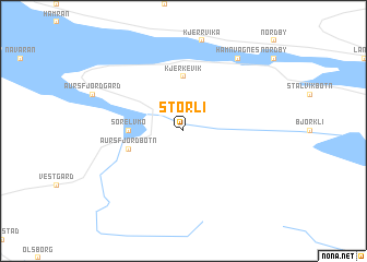 map of Storli