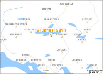 map of Stormattsbyn