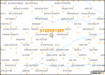 map of Stormstorf