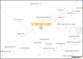map of Stormstown