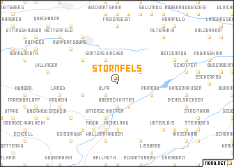 map of Stornfels