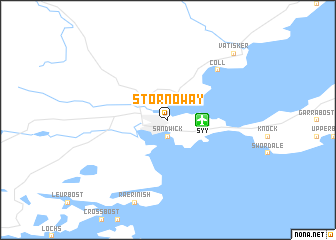 map of Stornoway