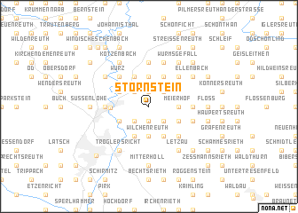 map of Störnstein