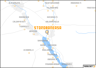 map of Storobăneasa