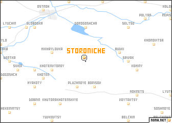 map of Storoniche