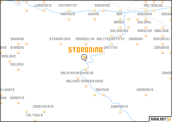 map of Storonino