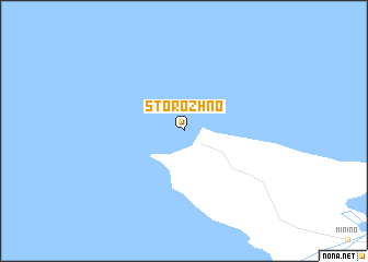 map of Storozhno