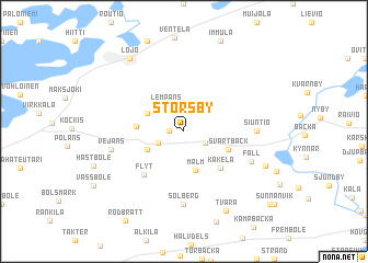 map of Störsby