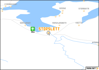 map of Storslett