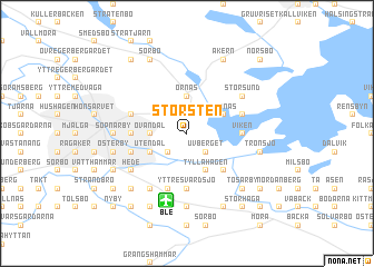 map of Storsten