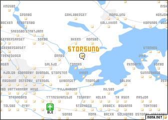 map of Storsund