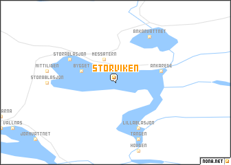 map of Storviken