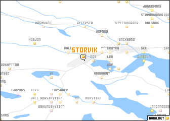 map of Storvik