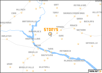 map of Storys