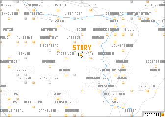 map of Störy