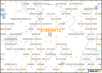 map of Stößwitz