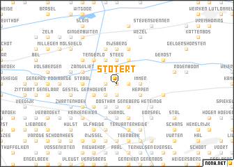 map of Stotert