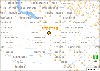 map of Stötten