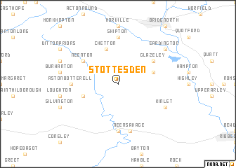 map of Stottesden