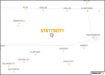 map of Stotts City